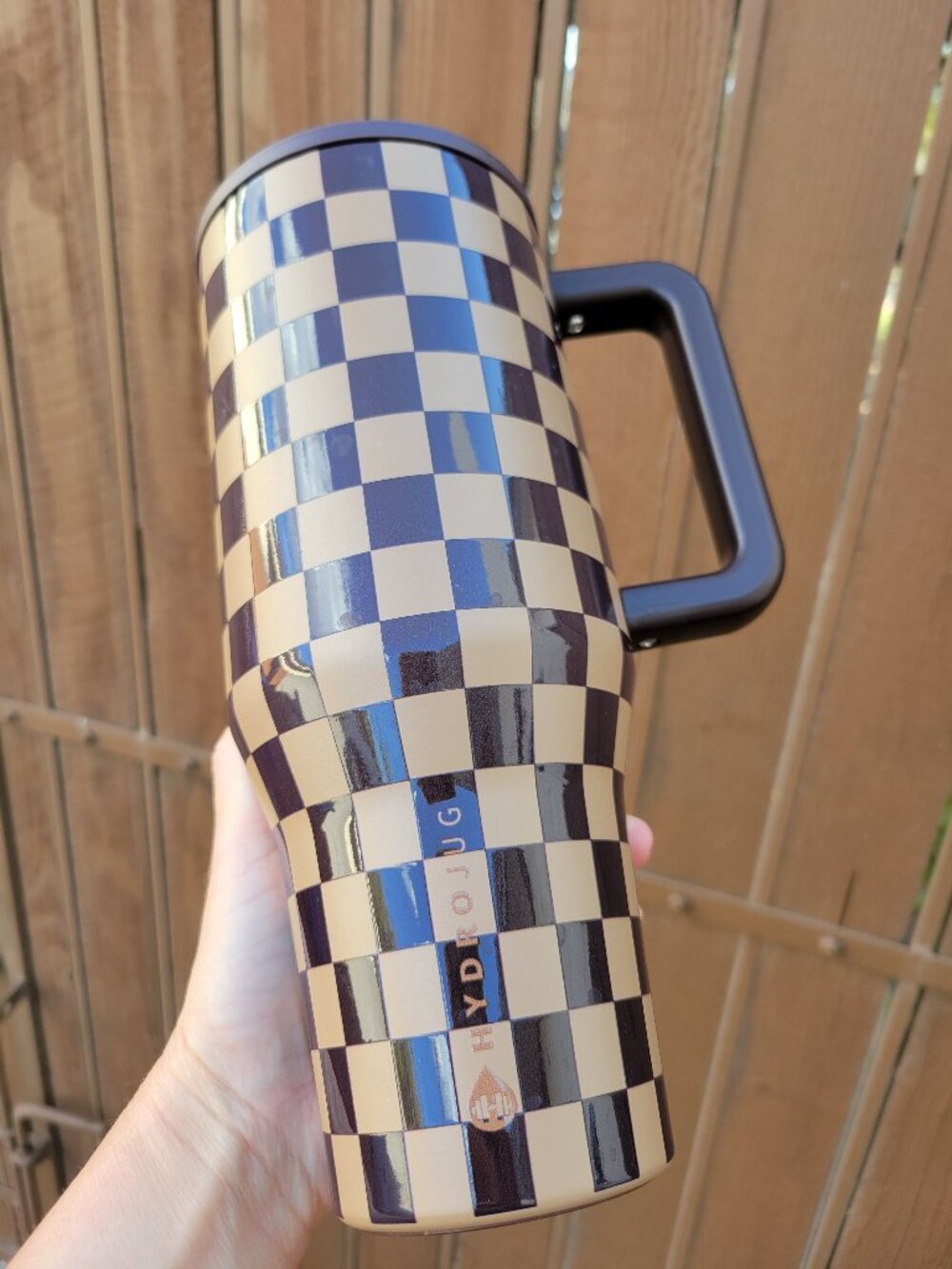 Hydrojug Autumn Checkers 40oz Traveler